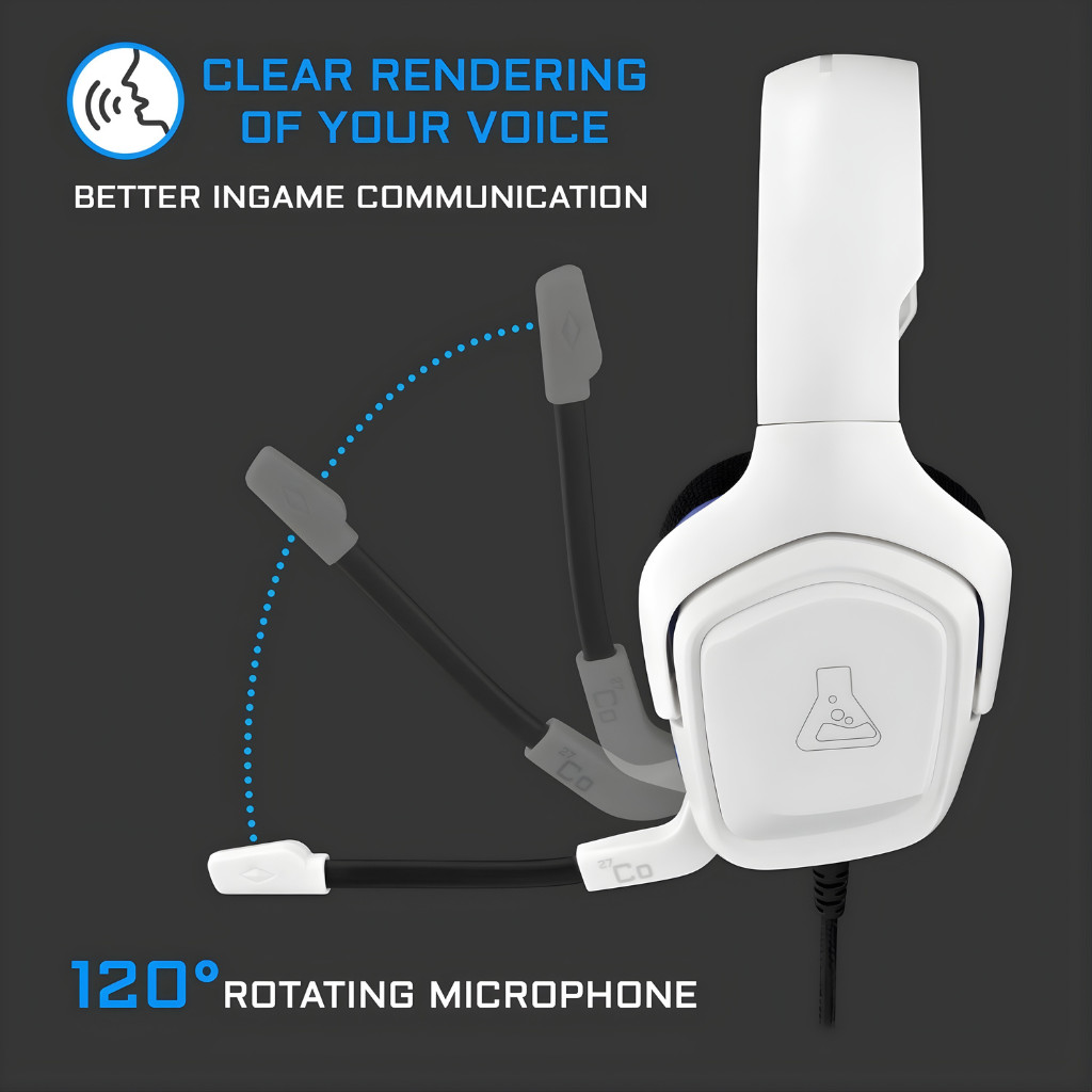 CASQUE G-LAB WIRED JACK 3.5MM WHITE – Image 2
