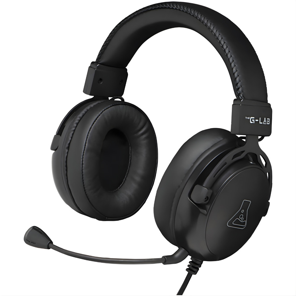 THE G-LAB Casque gaming filaire KORP TITANIUM