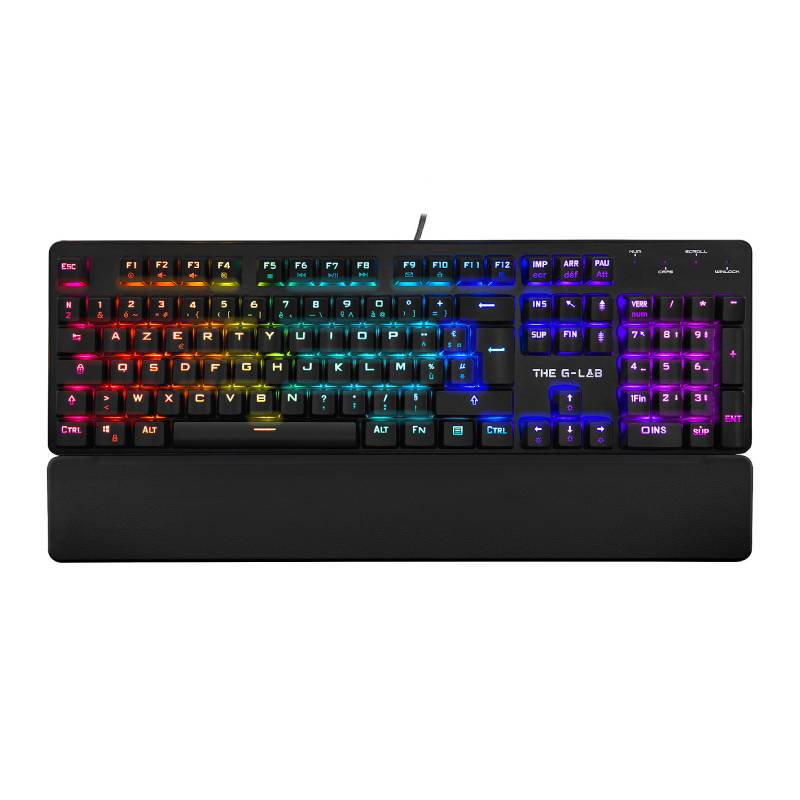 G-LAB CLAVIER MECANIQUE RGB RED SWITCH BLACK