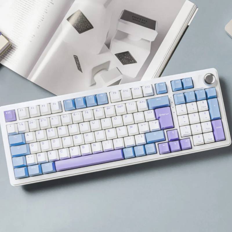G-LAB CLAVIER KEYS ELITE 400 RGB WHITE/BLUE – Image 5