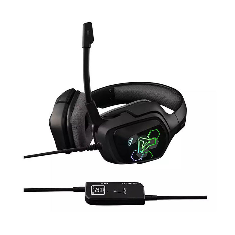 THE G-LAB Casque gaming filaire KORP COBALT NOIR – Image 2