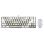 G-LAB COMBO 2EN1 CLAVIER SOURIS GRIS/BLANC