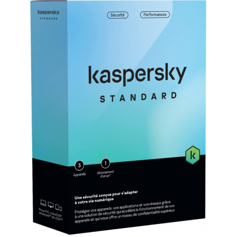 KASPERSKY STANDARD 3DEV 1Y-FFP-BS-INCLCD-MAG